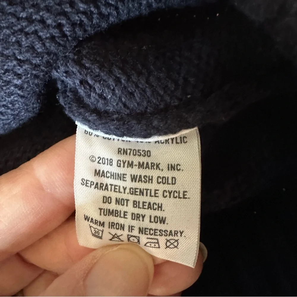 Crazy 8 Navy and Red Crewneck Sweater - Picture 4 of 5
